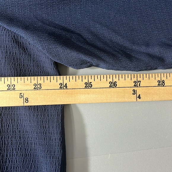 ALYX NWT Women's Blue U-Neck Long Sleeves Top Size XL - Picture 4 of 9